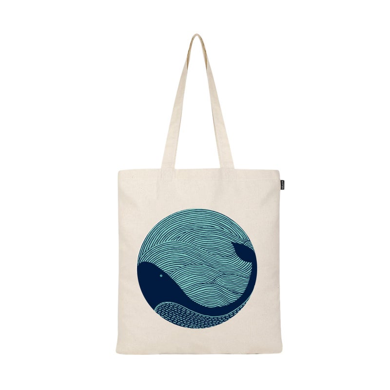 EcoRight Eco Right Canvas Reusable Cotton Tote Bag for Women, for School, Grocery, Shopping, Beach & Gifts for Womens - Image 1
